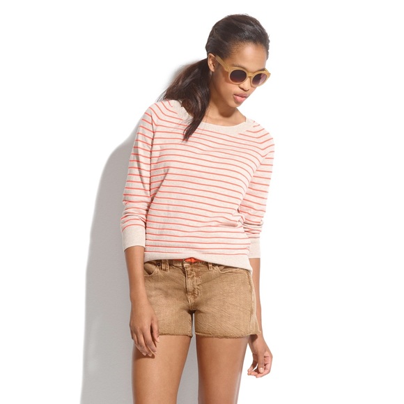 Madewell Sweaters - Madewell sweatshirt sweater in stripe